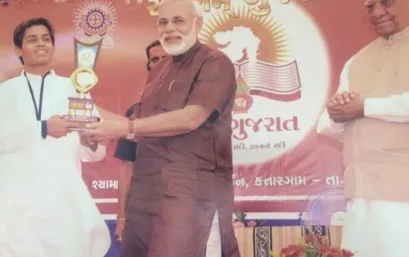 Ritul Mendapara and Narendramodi