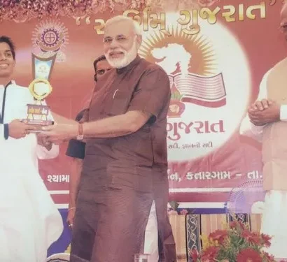 Ritul Mendapara and Narendramodi